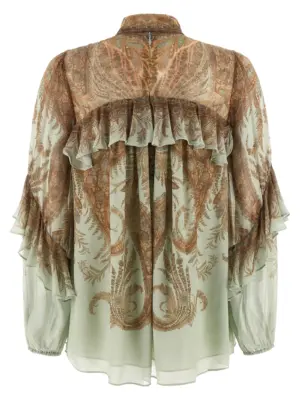 'Memento Flutter' blouse 5181TF252MIPAI ZIMMERMANN Multicolor