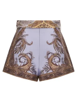 'Hypnotic Flat Front' shorts 5214AF251LPSL ZIMMERMANN Purple