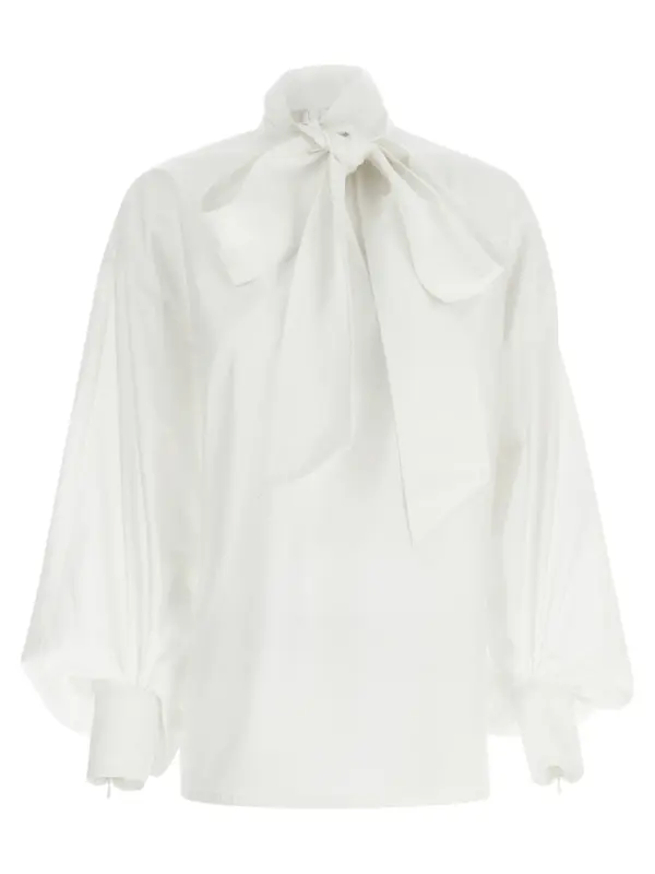 'Hypnotic Pussybow' blouse ZIMMERMANN White