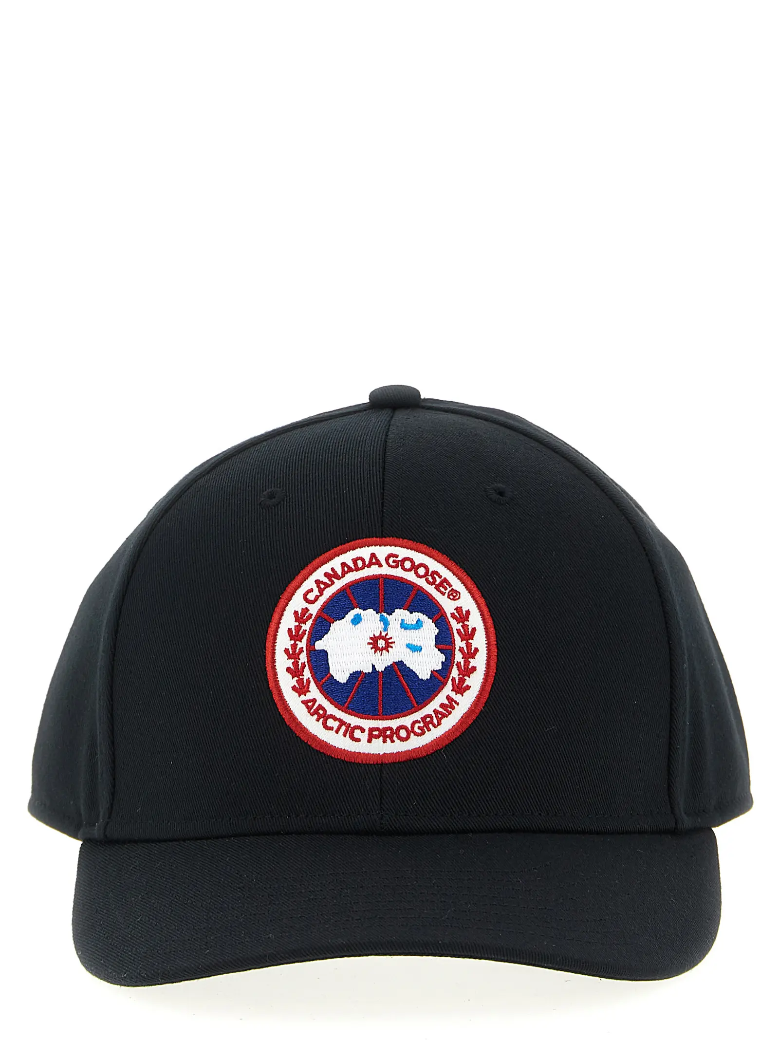 Кепка Canada Goose Logo embroidery Чорна 1 Logo embroidery cap CANADA GOOSE Black