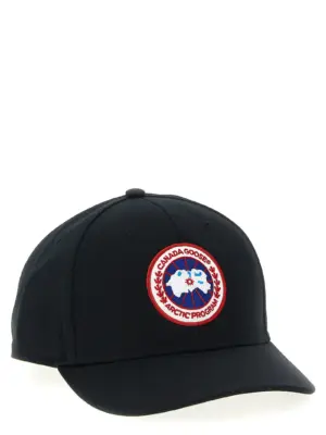 Logo embroidery cap 5480U61 CANADA GOOSE Black