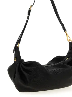 'Sacca' shoulder bag Woman MIU MIU Black