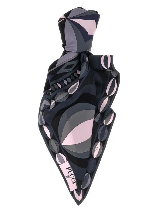 Patterned scarf EMILIO PUCCI Multicolor