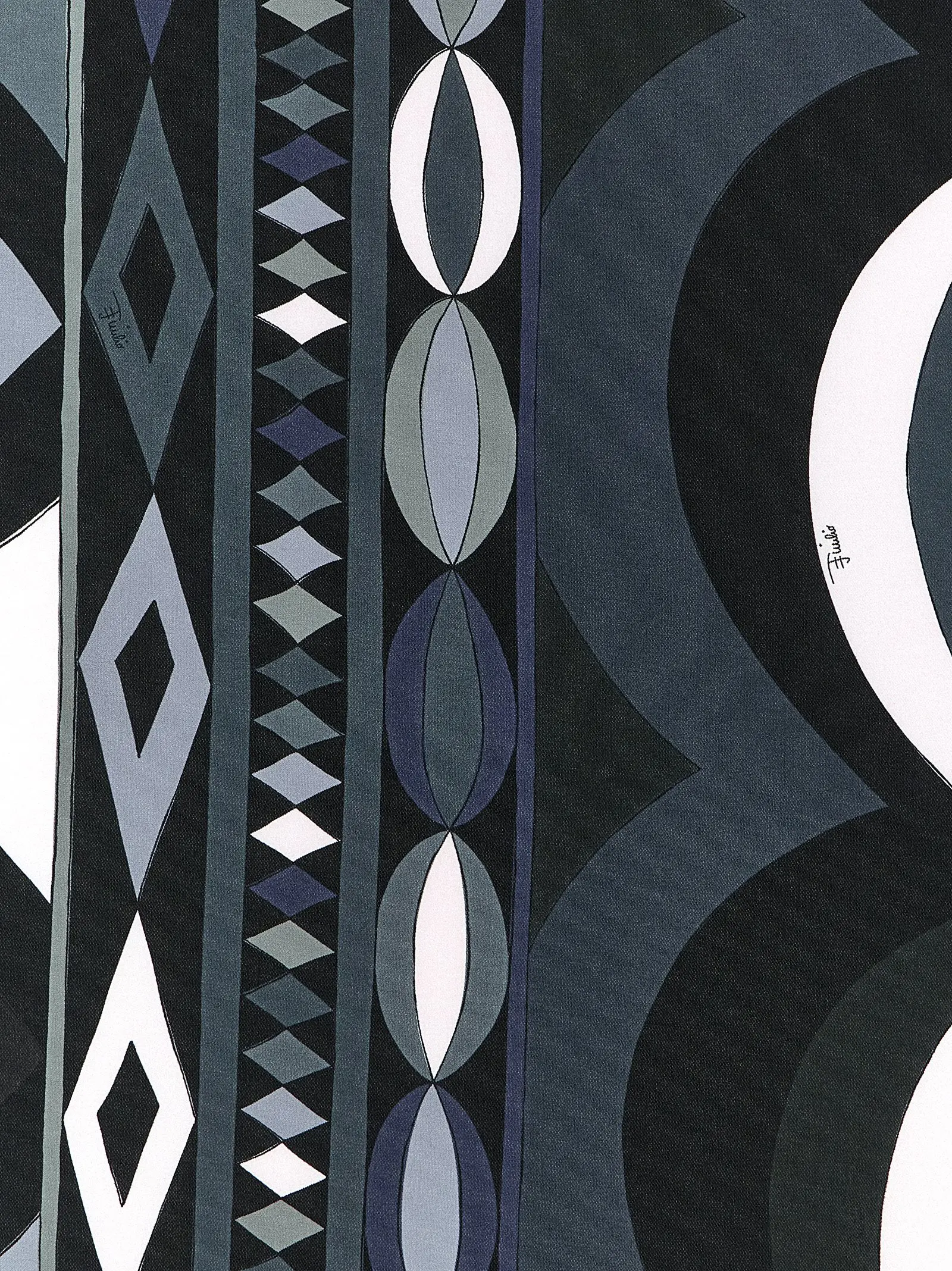 Шарф Emilio Pucci Візерунковий Багатокольоровий 3 Patterned scarf Woman EMILIO PUCCI Multicolor