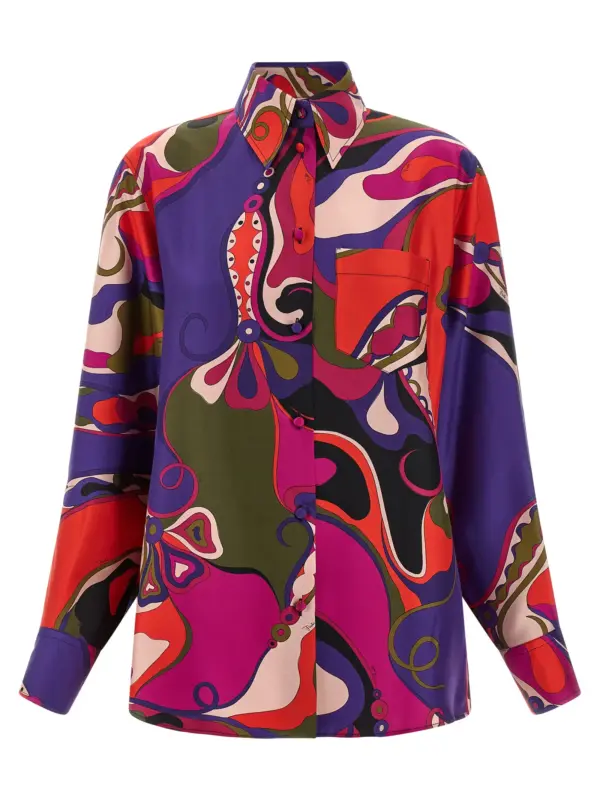 Silk shirt EMILIO PUCCI Multicolor