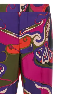 Patterned pants Woman EMILIO PUCCI Multicolor