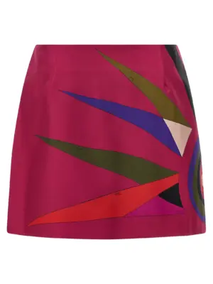 Silk skirt 5URV365U841030 EMILIO PUCCI Fuchsia