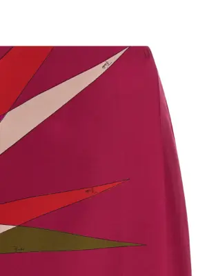 Silk skirt Woman EMILIO PUCCI Fuchsia