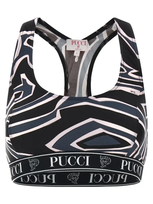 'Labirinto' sports top EMILIO PUCCI Black