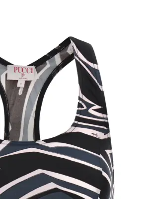'Labirinto' sports top Woman EMILIO PUCCI Black