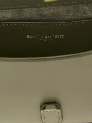 'Hobo Le 5 À 7' mini handbag 100% calfskin leather (Bos Taurus) SAINT LAURENT Gray