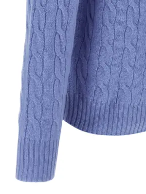 Braided sweater 90% wool