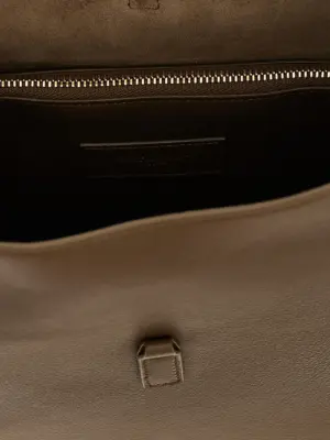 'Le 5 à 7' small shoulder bag 100% calfskin leather (Bos Taurus) SAINT LAURENT Brown