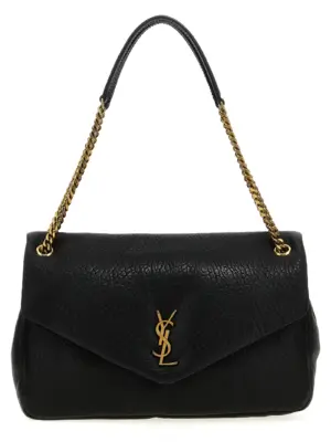 'Calypso' large shoulder bag SAINT LAURENT Black