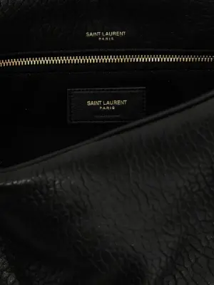 'Calypso' large shoulder bag 100% leather SAINT LAURENT Black