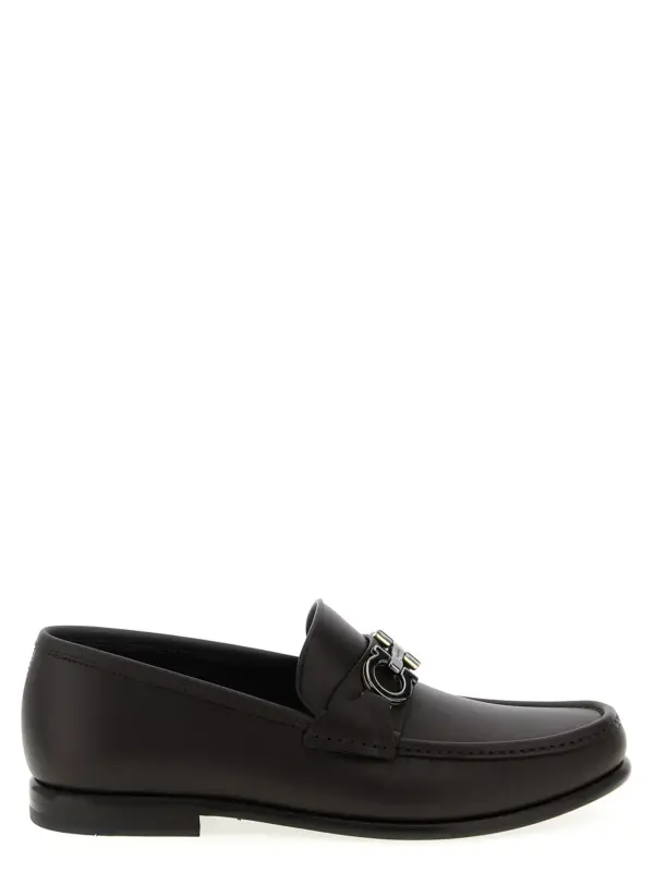 'Avril' loafers FERRAGAMO Brown