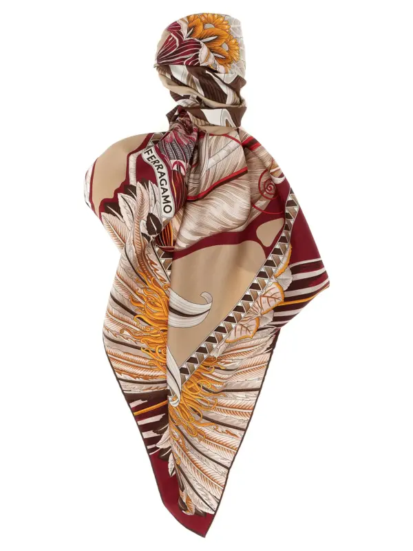 'Giada' scarf FERRAGAMO Multicolor
