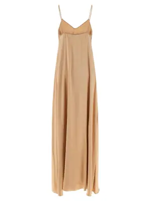 Viscose dress 788181NUDE FERRAGAMO Beige