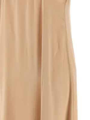 Viscose dress 100% viscose FERRAGAMO Beige