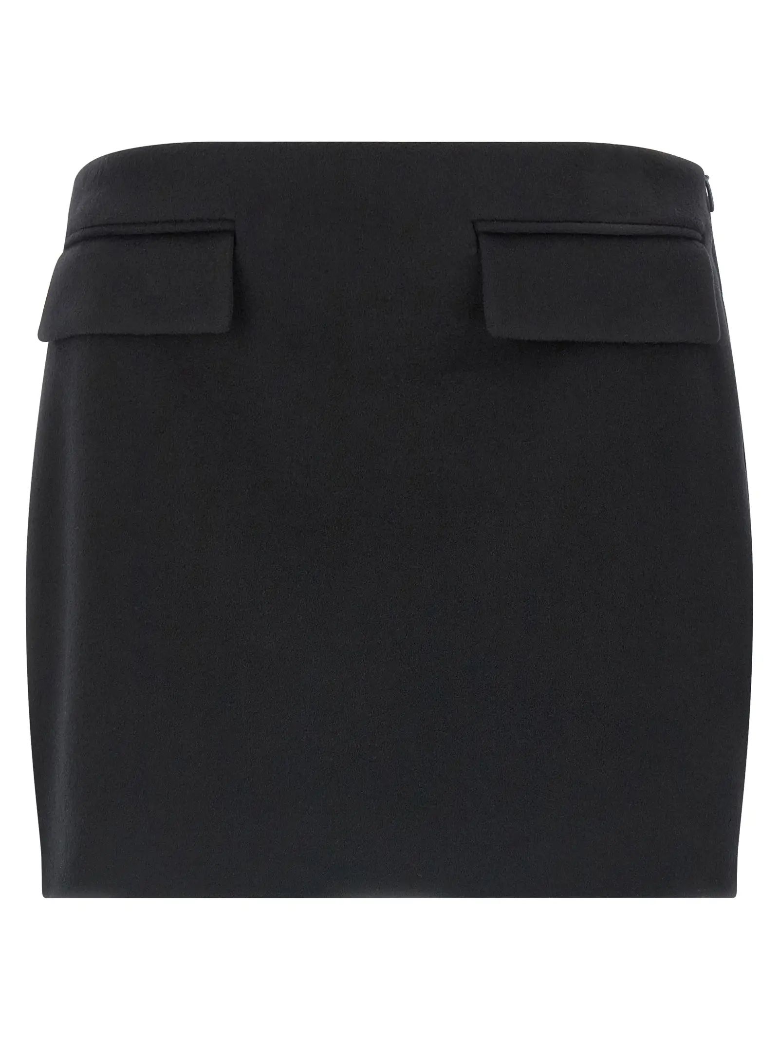 Спідниця з вовни Cashmere wool Ferragamo Чорна 1 Cashmere wool skirt FERRAGAMO Black