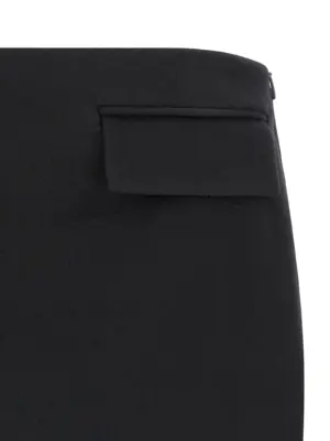 Cashmere wool skirt Woman FERRAGAMO Black