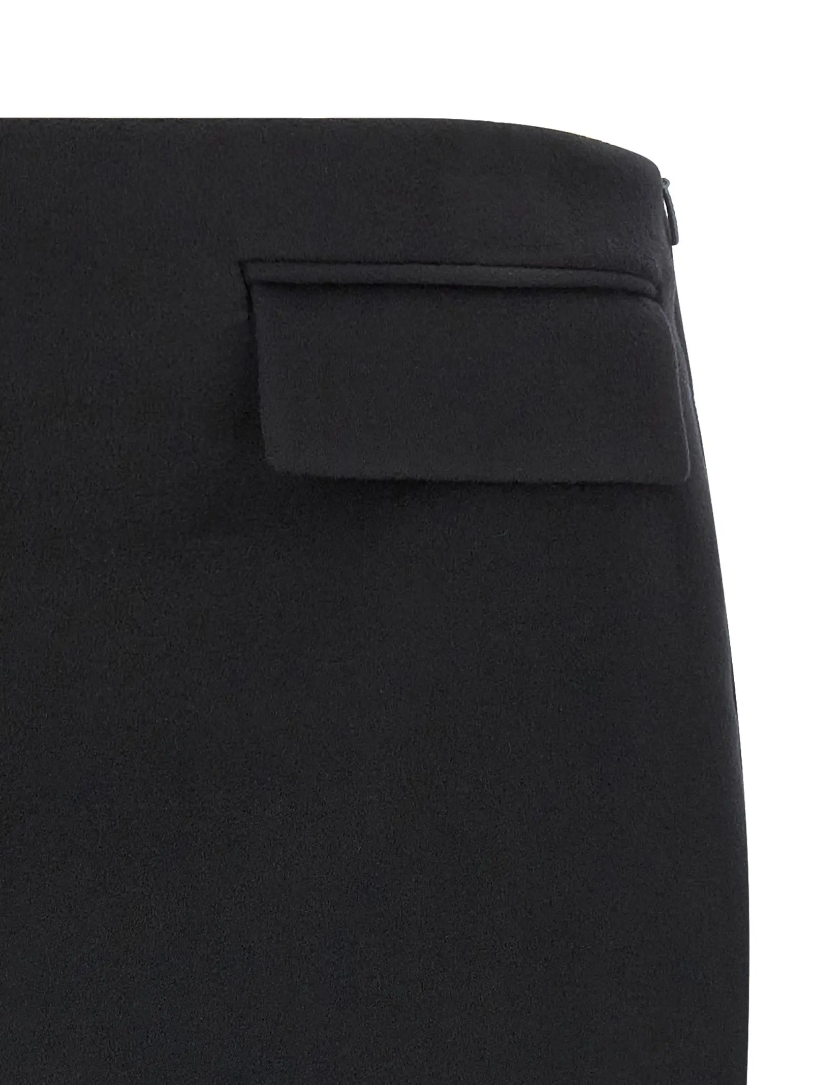 Спідниця з вовни Cashmere wool Ferragamo Чорна 3 Cashmere wool skirt Woman FERRAGAMO Black