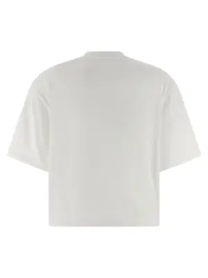 Floral insert t-shirt 788380BIANCO FERRAGAMO White/Black