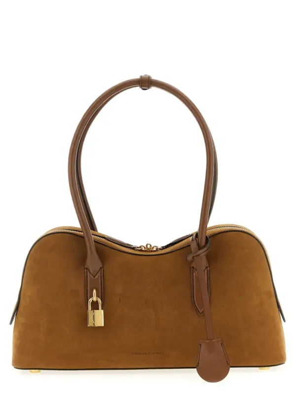 'Ryder' shoulder bag STELLA MCCARTNEY Brown