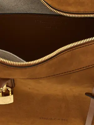 'Ryder' shoulder bag 100% polyamide STELLA MCCARTNEY Brown