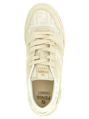 'Fendi Match' sneakers 100% calfskin leather (Bos Taurus) FENDI Beige
