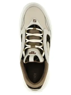 'Fendi Force' sneakers 100% calfskin leather (Bos Taurus) FENDI White