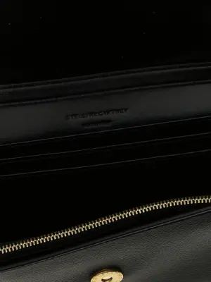 'Ryder' wallet on chain 100% polyamide STELLA MCCARTNEY Black