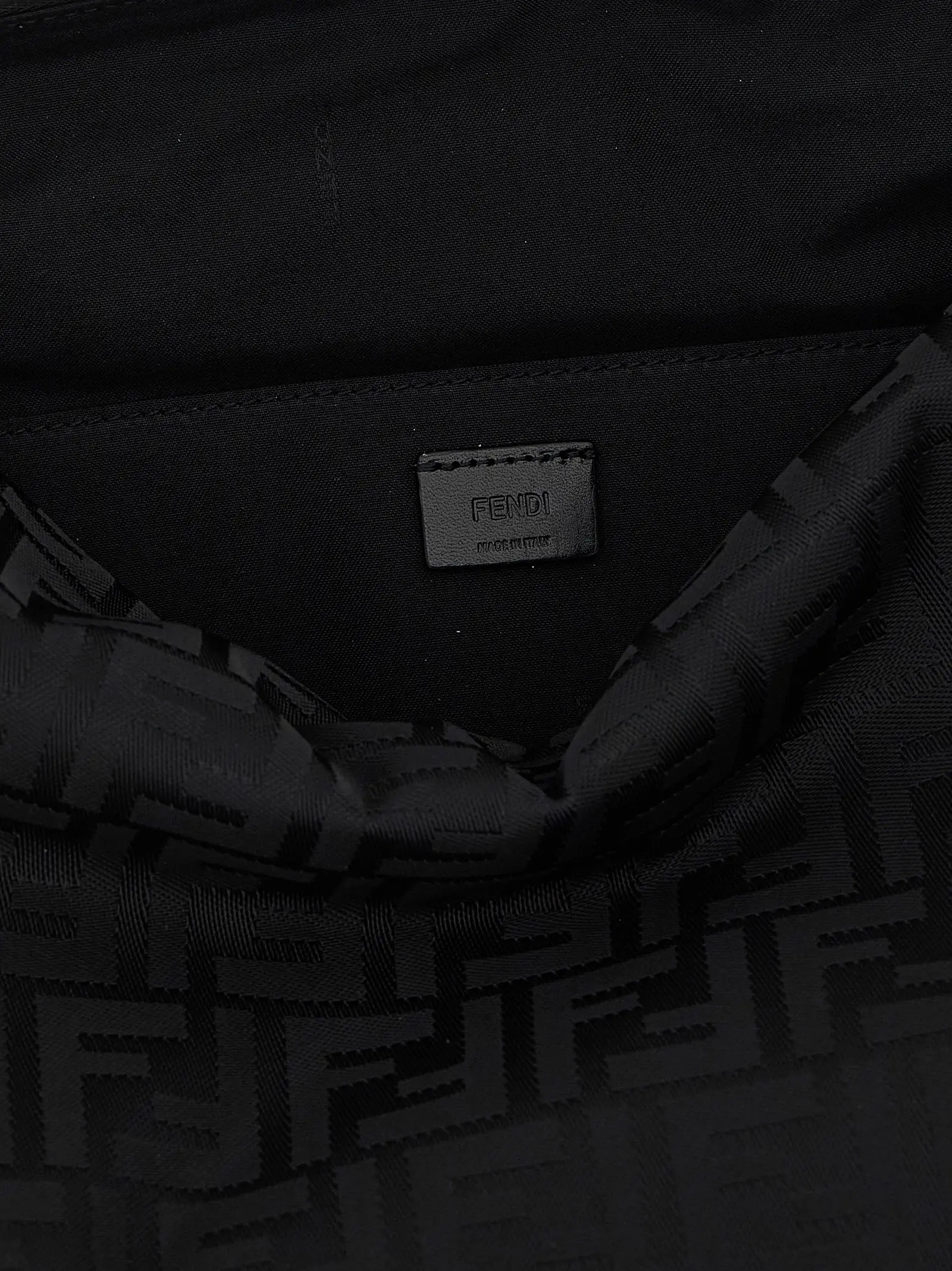 Сумка через плече Fendi Fendi Lui Large Чорна 4 'Fendi Lui' large shoulder bag 100% polyamide FENDI Black