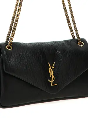 'Calypso' medium shoulder bag Woman SAINT LAURENT Black