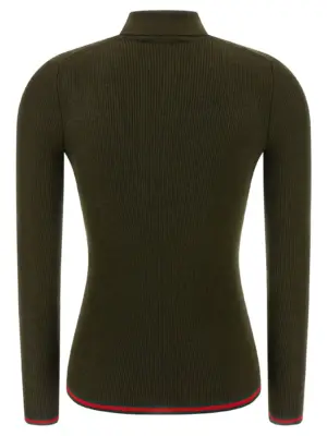 'Nastro Web' polo shirt 810315XKD8J3450 GUCCI Green