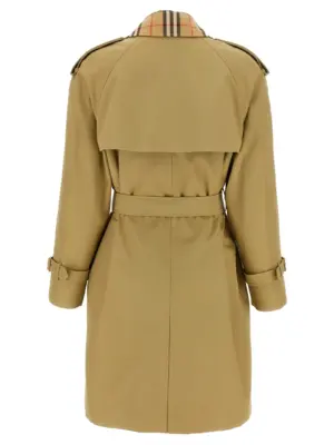 Medium 'Castleford' trench coat Woman BURBERRY Beige