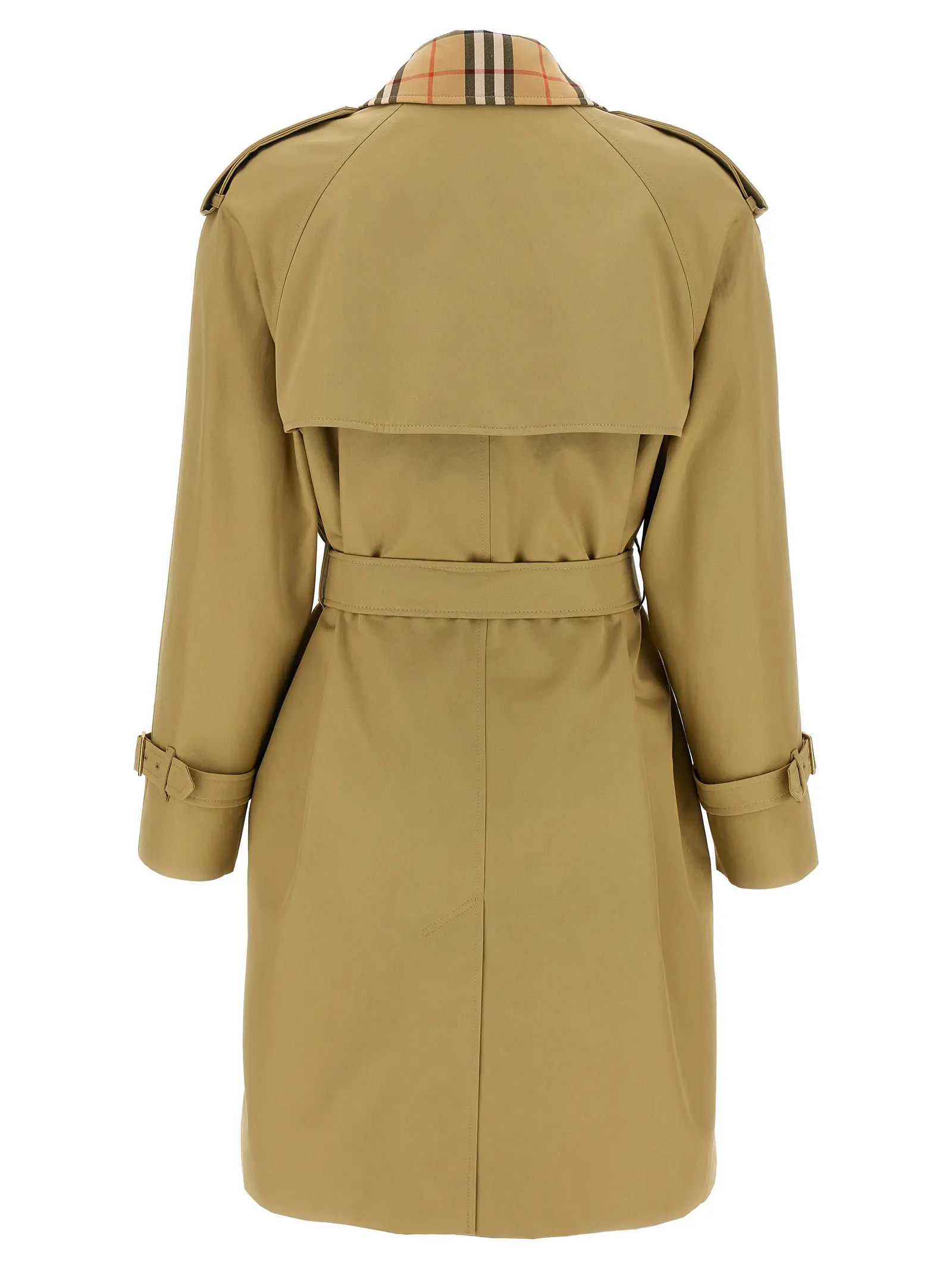 Тренч Burberry Castleford Бежевий 3 Medium 'Castleford' trench coat Woman BURBERRY Beige
