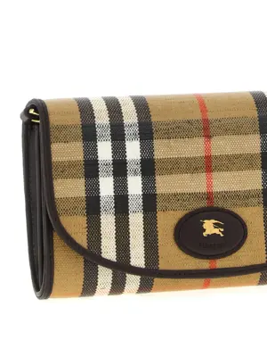 'Highlands' wallet on chain Woman BURBERRY Multicolor