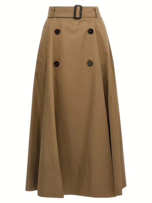 'Brenda' skirt BURBERRY Brown