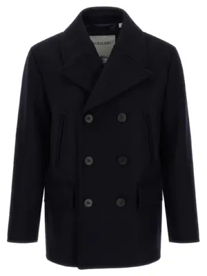 'Shelborne' coat BURBERRY Blue