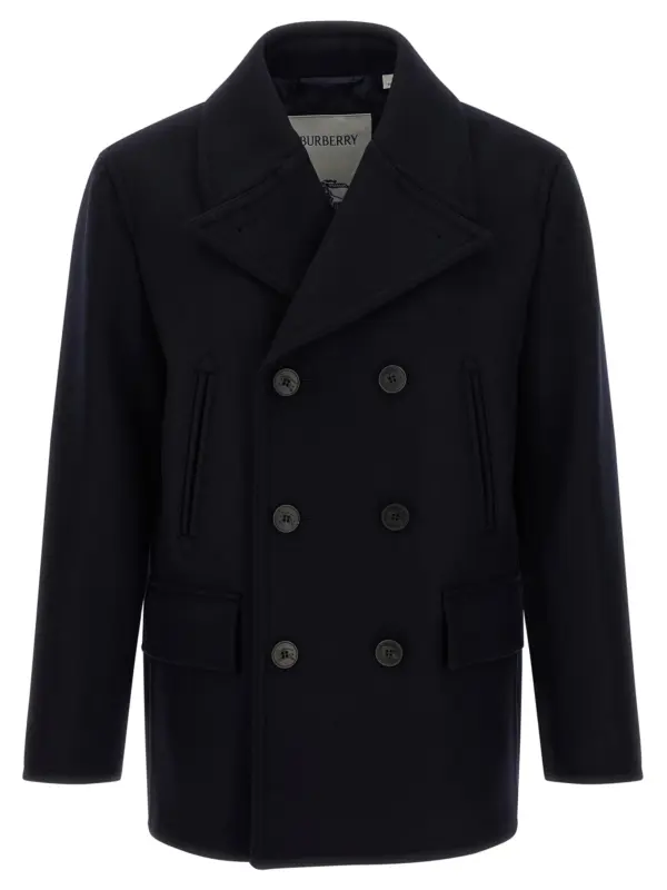 'Shelborne' coat BURBERRY Blue