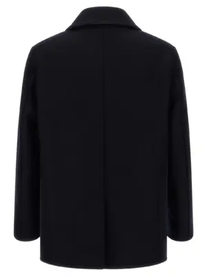 'Shelborne' coat 8115005NAVY BURBERRY Blue