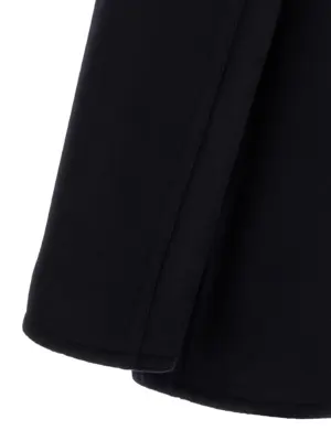 'Shelborne' coat 100% wool BURBERRY Blue