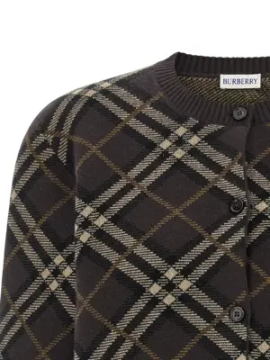 'Georgette' cardigan Woman BURBERRY Brown