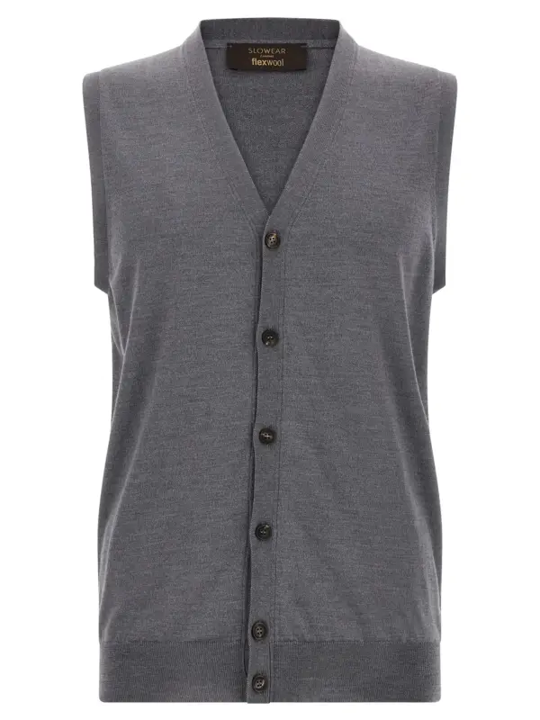 Flexwool vest ZANONE Gray