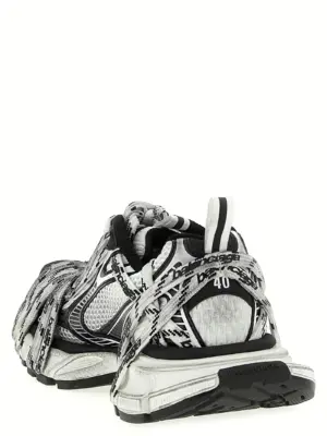 '3XL Extreme Laces' sneakers Woman BALENCIAGA White/Black