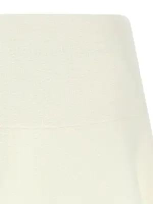 Bouclé wool skirt Woman GUCCI White