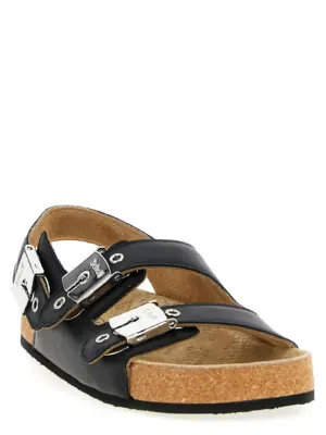 Balenciaga x Scholl Sandal 827432WB2U11180 BALENCIAGA Black