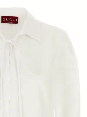 Morsetto chemisier dress Woman GUCCI White