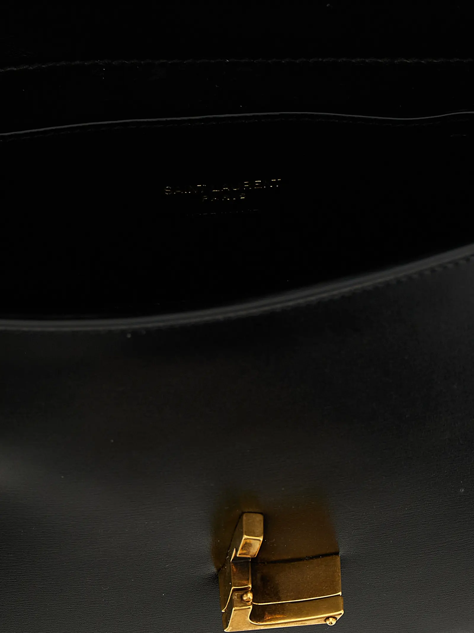 Сумка через плече Saint Laurent Solferino medium Чорна 4 'Solferino' medium shoulder bag 100% calfskin leather (Bos Taurus) SAINT LAURENT Black